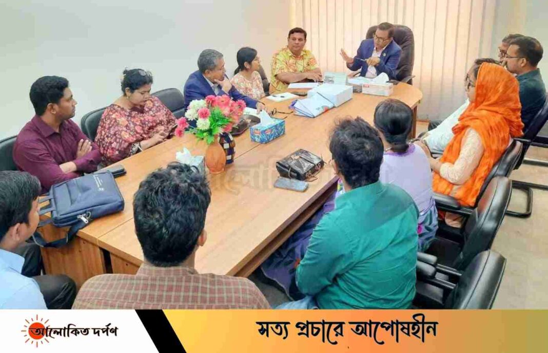 ববি উপাচার্যের সাথে মার্কিন দূতাবাস কর্মকর্তাদের মতবিনিময়