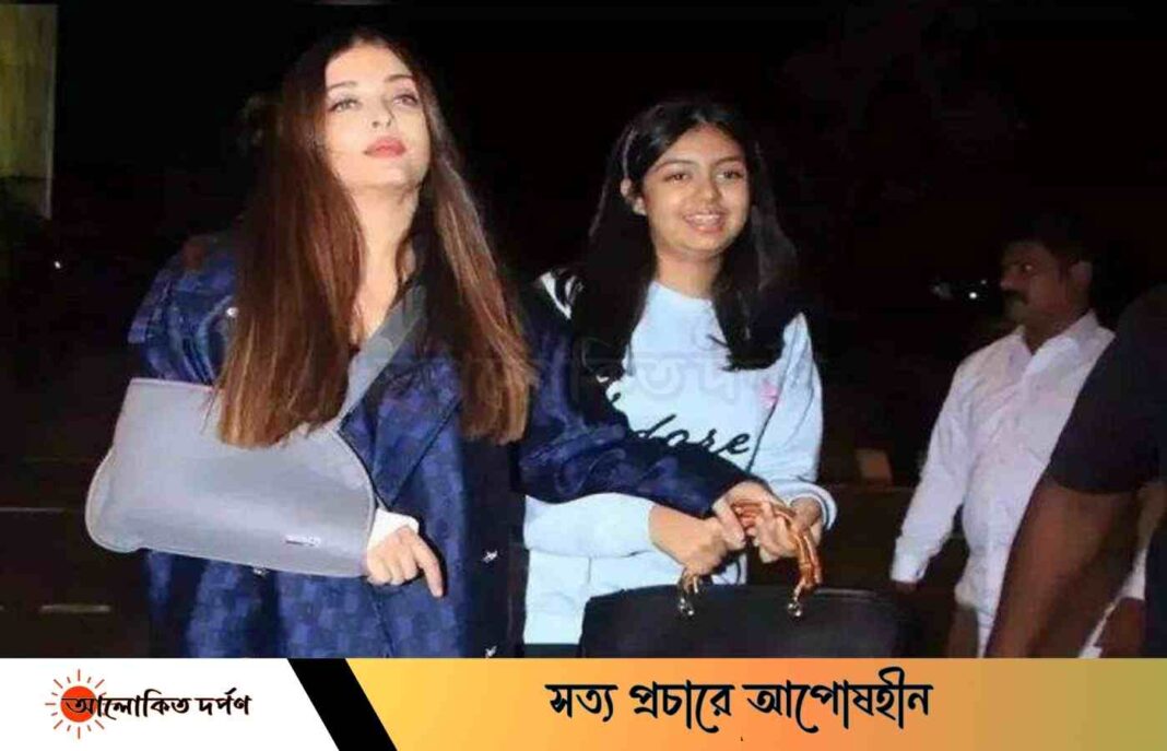 কান চলচ্চিত্র উৎসবে প্লাস্টার হাতে ঐশ্বরিয়া