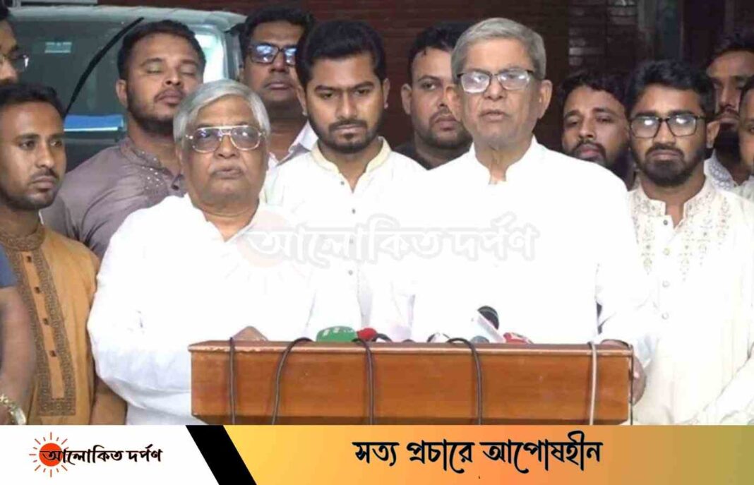 দেশের অর্থনৈতিক অবস্থা ভয়াবহ পর্যায়ে : মির্জা ফখরুল