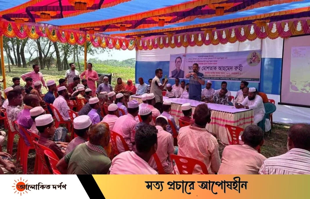 দুর্গাপুরের দুটি বিসি সড়ক উন্নয়ন কাজের ভিত্তিপ্রস্তর স্থাপন