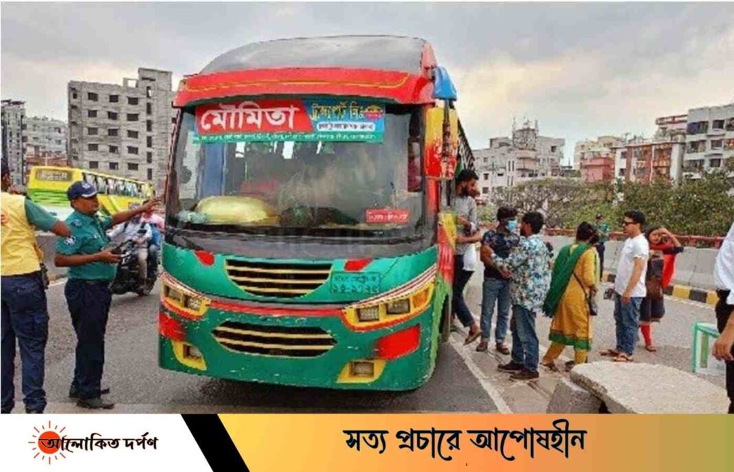 ১৯টি বাসের বিরুদ্দে আইনি ব্যবস্থা, ২টি ডাম্পিং