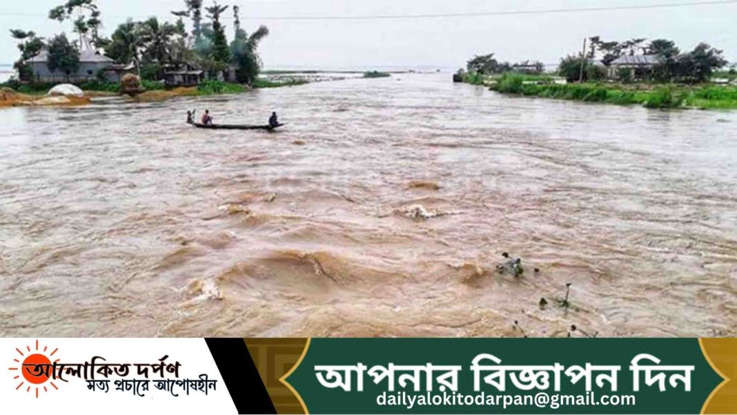 সুনামগঞ্জে বন্যা পরিস্থিতির অবনতি, ২২এর পুনরাবৃত্তির আশঙ্কা