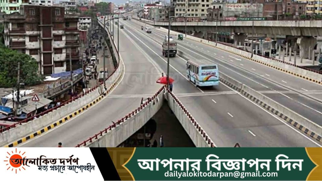 হানিফ ফ্লাইওভারে সড়ক দুর্ঘটনায় এক ব্যক্তির মৃত্যু