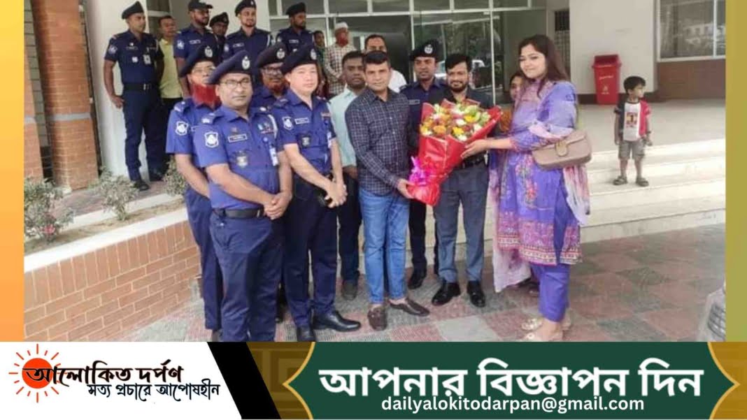 ফরিদপুর পুলিশ হাসপাতাল পরিদর্শন করেছে অতিরিতক্ত ডিআইজি