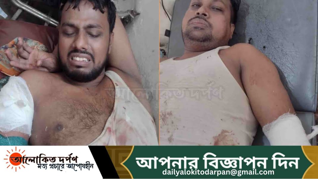 সাংবাদিকের উপর হামলা: আসামী আটক, শাস্তির দাবীতে মানববন্ধন সাংবাদিকের উপর হামলা: আসামী আটক, শাস্তির দাবীতে মানববন্ধন