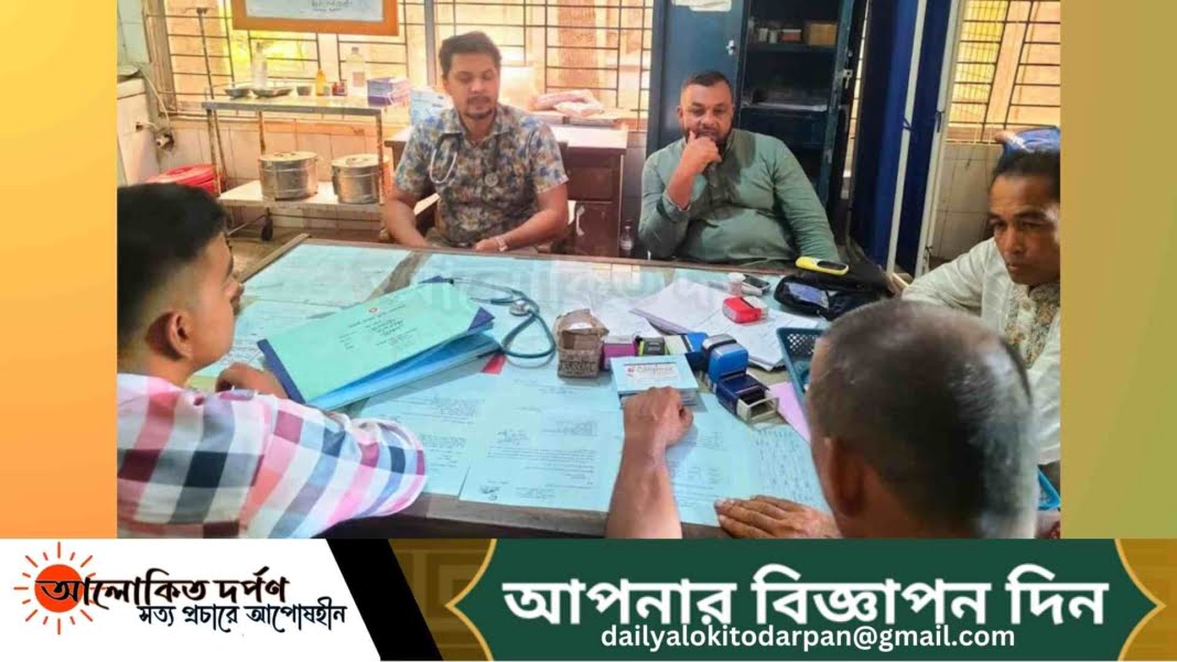 সখিপুর হাসপাতাল পরিদর্শন করে সু-চিকিৎসার নির্দেশ দিলেন চেয়ারম্যান