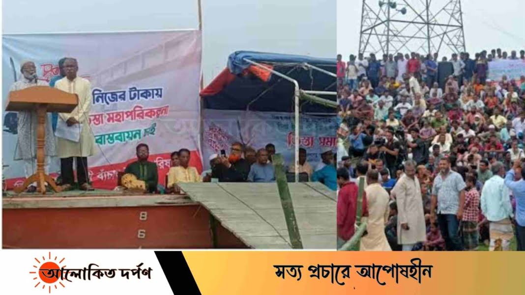 'পদ্মা সেতুর মতো নিজের টাকায় তিস্তা মহাপরিকল্পনা বাস্তবায়ন চাই’