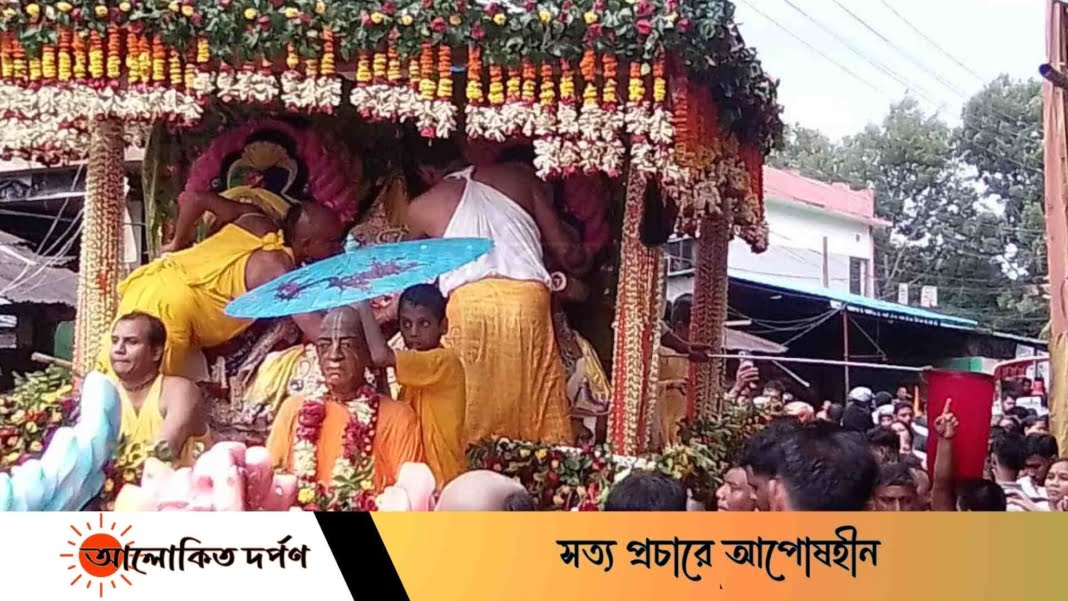 বান্দরবানে নানা আয়োজনের মাধ্যমে সনাতন ধর্মালম্বীদের রথযাত্রা উদযাপন