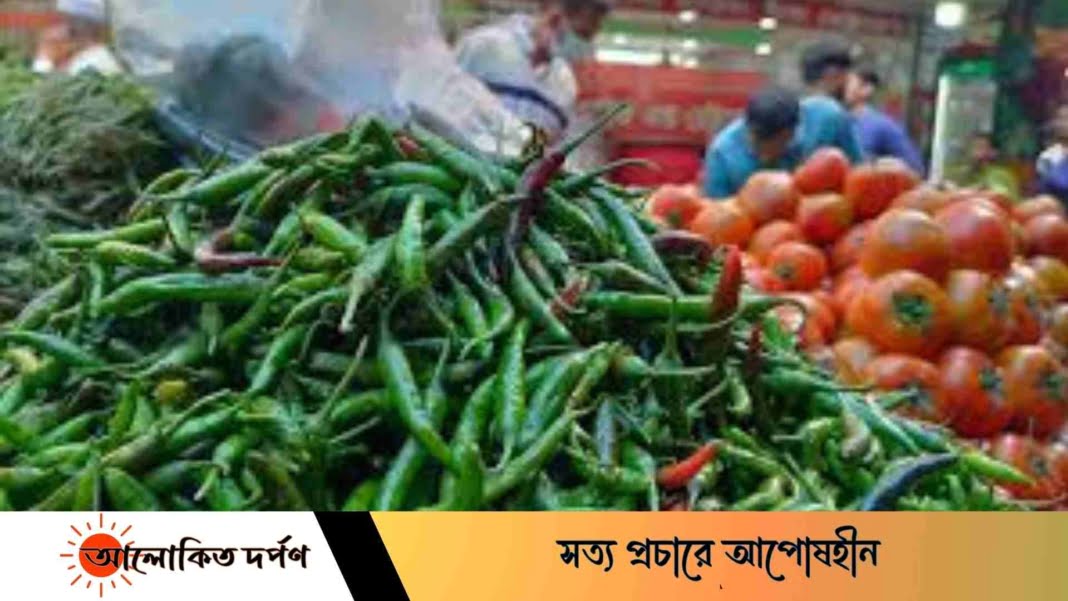মাগুরায় শনিবার আড়তে কাঁচা মরিচের সর্বোচ্চ দামের রেকর্ড মাগুরায় শনিবার আড়তে কাঁচা মরিচের সর্বোচ্চ দামের রেকর্ড