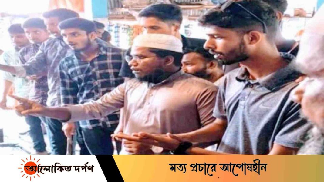 দুর্গাপুরে বাজার মনিটরিংয়ে শিক্ষার্থীরা