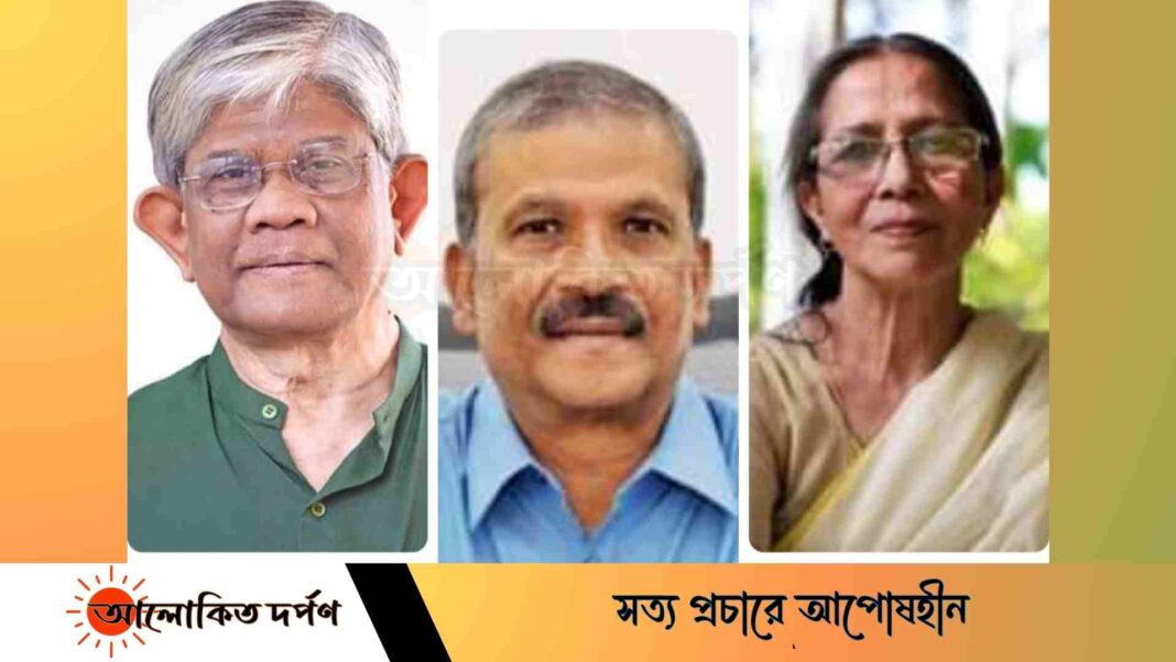 অন্তর্বর্তীকালীন সরকারের উপদেষ্টা গবির তিন ট্রাস্টি অন্তর্বর্তীকালীন সরকারের উপদেষ্টা গবির তিন ট্রাস্টি