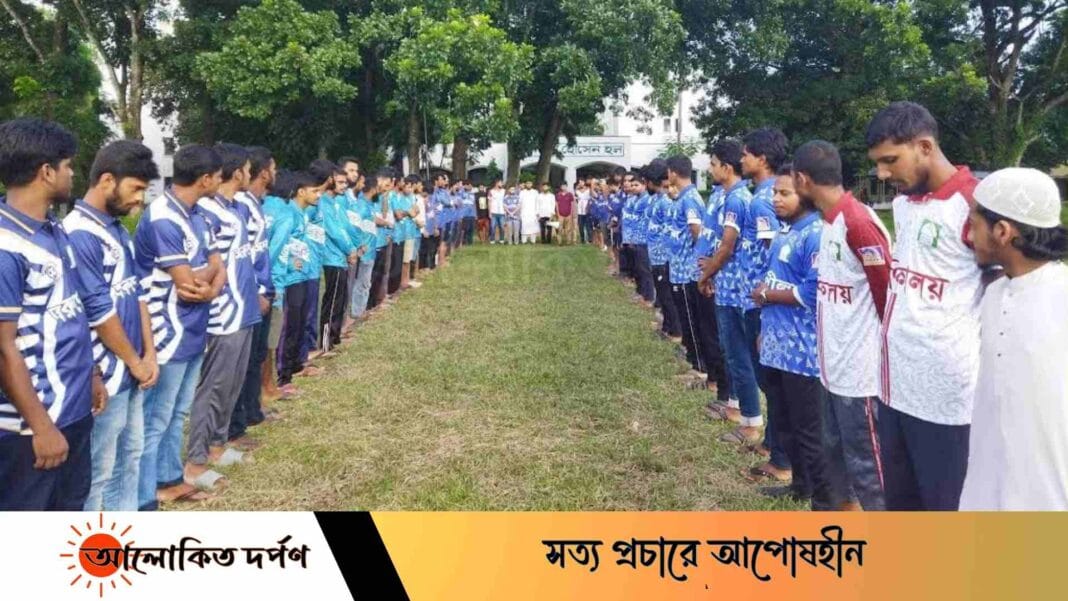 ইবিতে আবু সাইদের স্মরণে ফুটবল টুর্নামেন্ট শুরু
