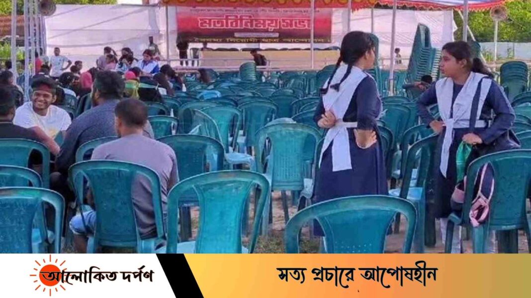 নরসিংদীতে সভা না করেই ফিরে গেলেন সারজিস আলম নরসিংদীতে সভা না করেই ফিরে গেলেন সারজিস আলম