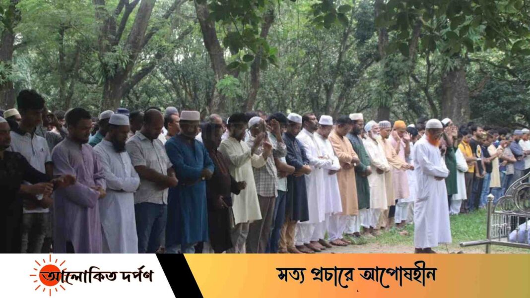 ইবি অধ্যাপক মুঈদের মৃত্যু, প্রথম জানাযা অনুষ্ঠিত