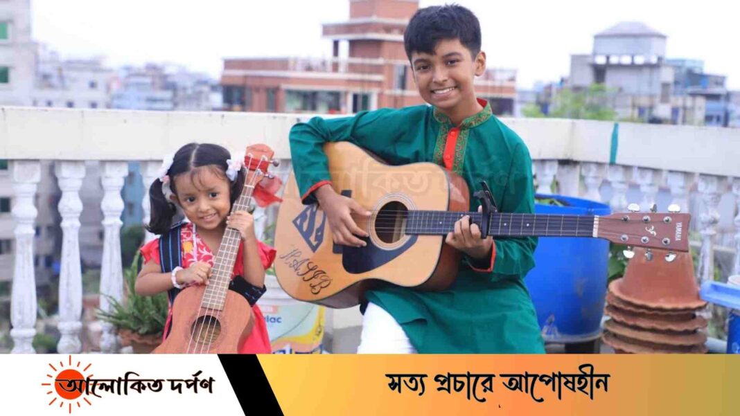 ৩বছরের মেয়ে সুকুমার রায়ের কবিতা আবৃত্তি করে ভাইরাল