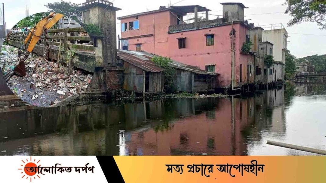 রামগঞ্জে বিরেন্দ্র খালে প্রাণের সঞ্চার তিন যুগ পর