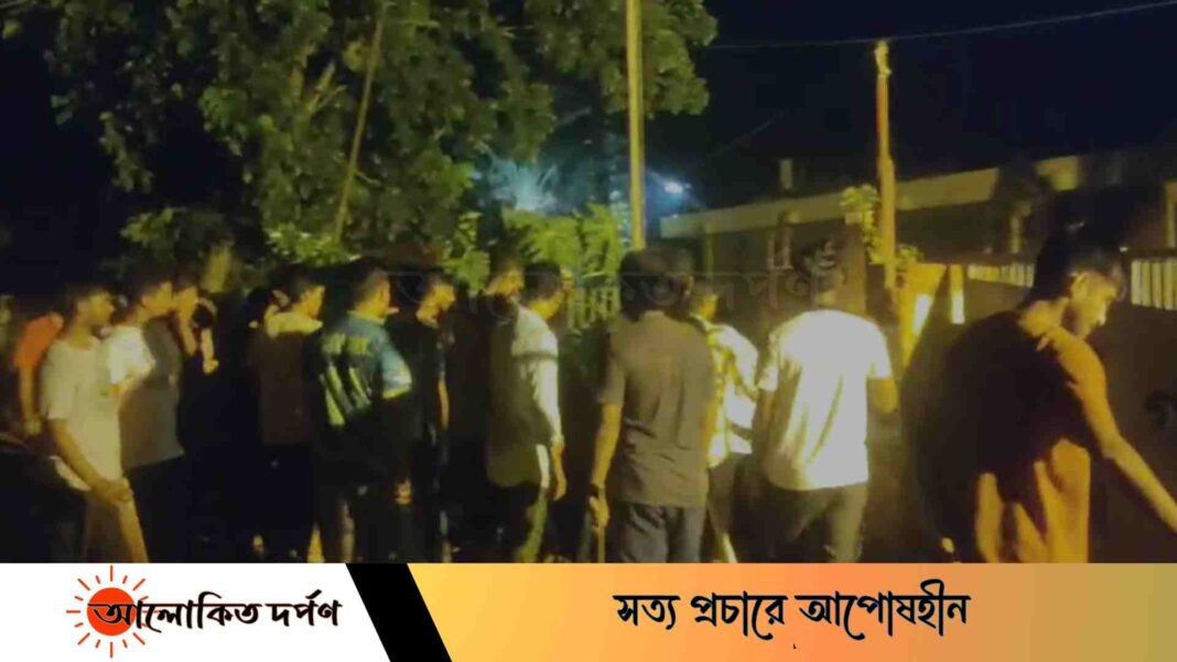 ডাকাত আতঙ্কে গবি সংলগ্ন এলাকা