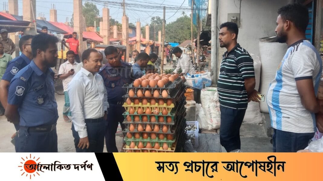 বীরগঞ্জে বাজার মনিটরিং অভিযানে সহকারী কমিশনার বীরগঞ্জে বাজার মনিটরিং অভিযানে সহকারী কমিশনার