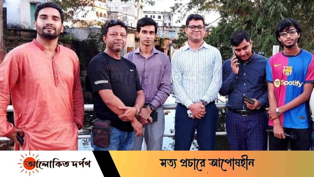 রামগঞ্জ বিরেন্দ্র খাল পরিস্কার পরিদর্শনে ডিডিএলজি রফিকুল ইসলাম