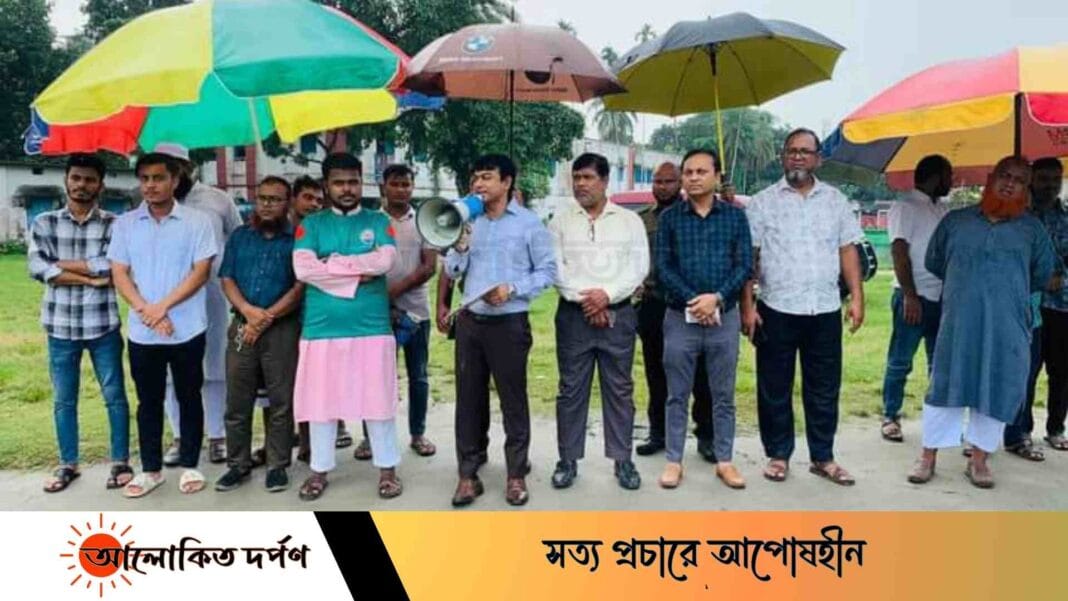 কালীগঞ্জ পৌরসভা পরিছন্নতায় ছাত্র জনতা ও বিডি ক্লিন বাংলাদেশ