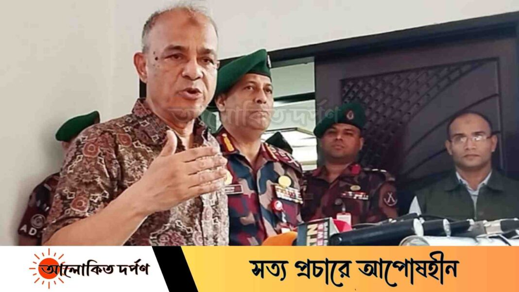 পলাতক পুলিশ সদস্যরা এখন সন্ত্রাসী বিবেচিত হবেঃ স্বরাষ্ট্র উপদেষ্টা