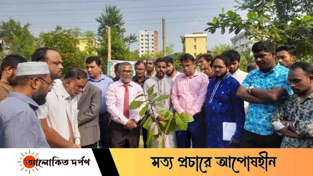 জুলাই বিপ্লবের স্মৃতি সংরক্ষণে  ইবিতে 'জুলাই উদ্যান' উদ্বোধন