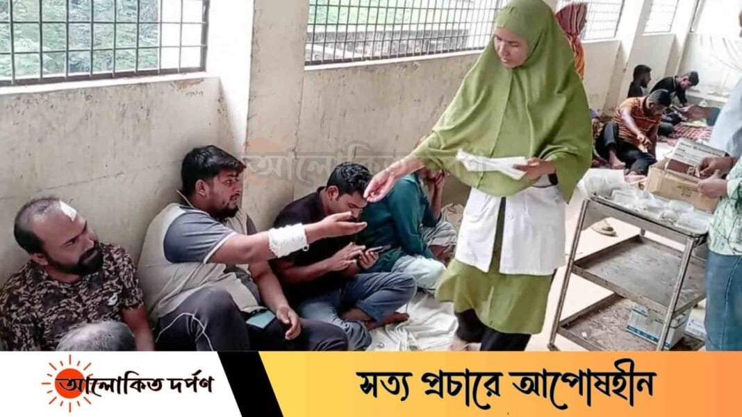 করায়পীরগঞ্জে চাঁদাবাজির প্রতিবাদঃ ছাত্রদল-যুবদলের ৭ নেতা-কর্মীকে পিটিয়ে জখম করায়পীরগঞ্জে চাঁদাবাজির প্রতিবাদঃ ছাত্রদল-যুবদলের ৭ নেতা-কর্মীকে পিটিয়ে জখম