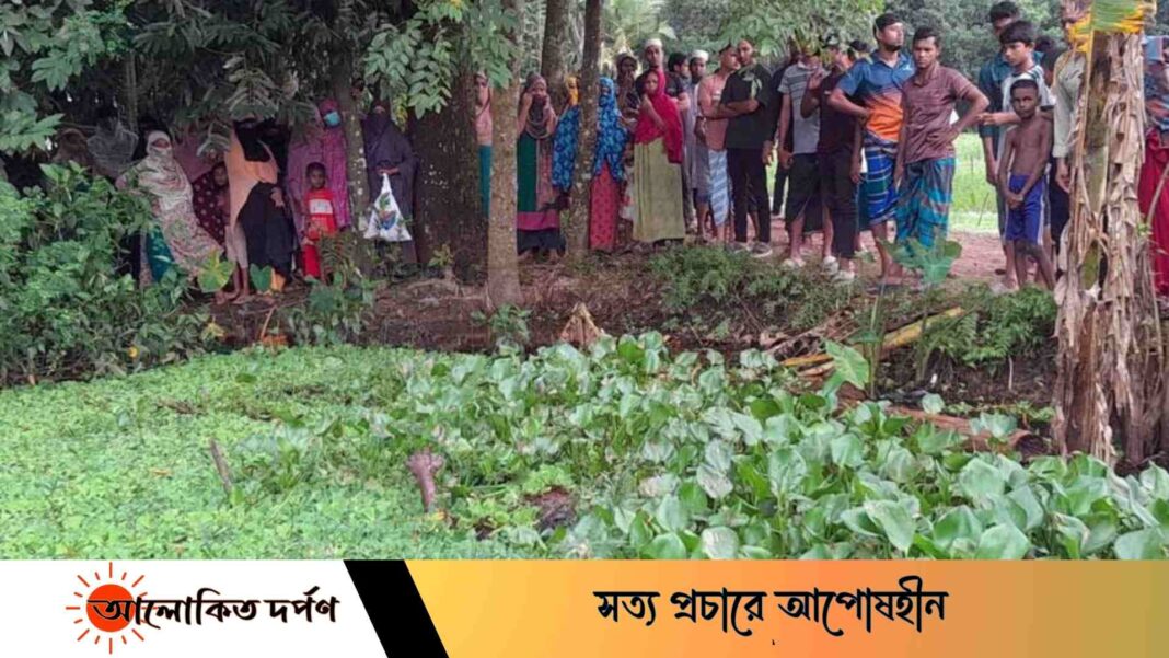 লক্ষ্মীপুরে ডোবায় মিললো অজ্ঞাত মরদেহ