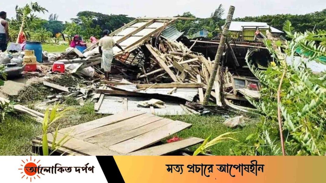 লক্ষ্মীপুরে বন্যায় সর্বশান্ত ৩লাখ কৃষক 