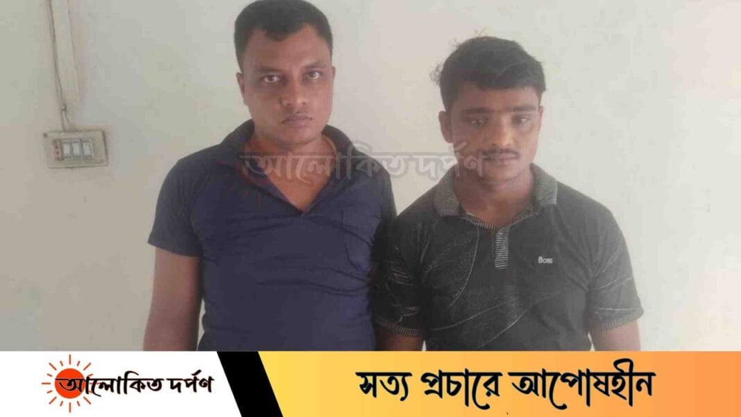 কালীগঞ্জে চোরাই গরুরসহ চোর চক্রের ২জন আটক