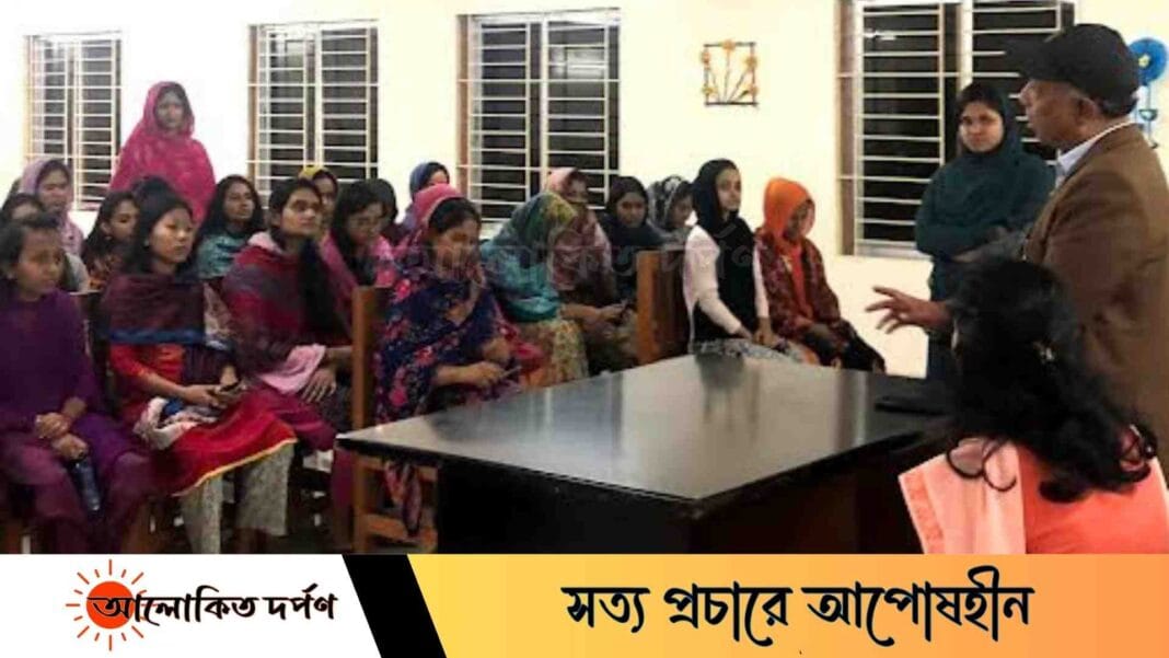 বঙ্গমাতা হল পরিদর্শনে ববির উপ-উপাচার্য অধ্যাপক গোলাম রব্বানি