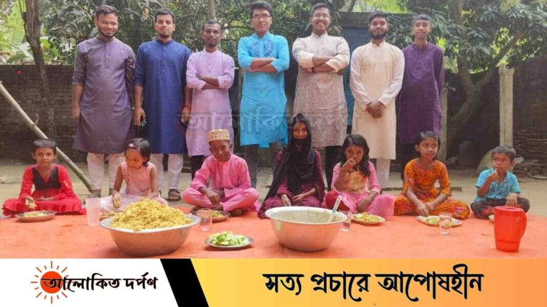 উন্নত মানের খাবার পেল ইবির সিআরসি'র স্কুলের শিশুরা