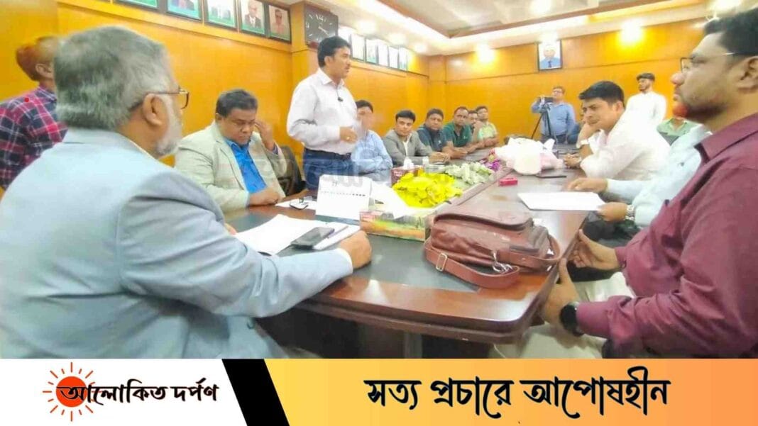 ইবি থানা স্থানান্তর ঠেকাতে উপাচার্য বরাবর স্মারকলিপি