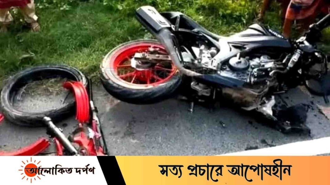 বগুড়ায় প্রাইভেটকার ও মোটরসাইকেল মুখোমুখি সংঘর্ষে প্রা'ণ গেল চালকের বগুড়ায় প্রাইভেটকার ও মোটরসাইকেল মুখোমুখি সংঘর্ষে প্রা'ণ গেল চালকের