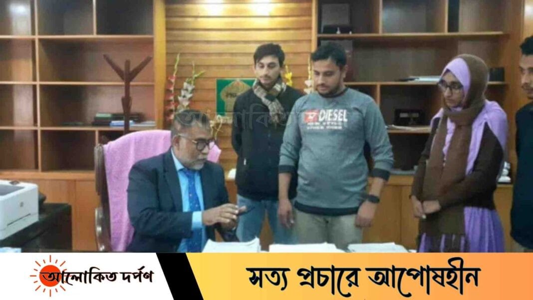 স্বতন্ত্র ভর্তির পক্ষে ইবিতে গণস্বাক্ষর কর্মসূচি