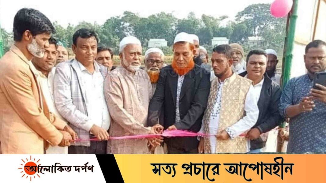 সাধারণ মানুষের চলাচলের জন্য ব্যারিস্টার কামালের অর্থায়নে নির্মিত ব্রীজ উদ্বোধন