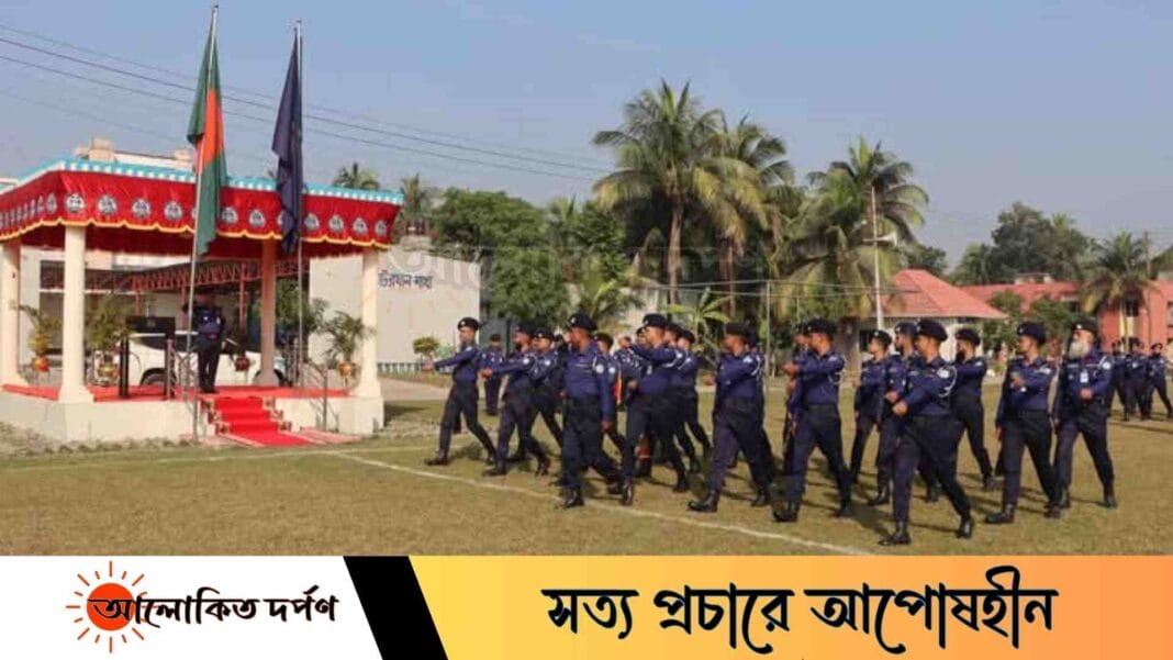 ভোলায় জেলা পুলিশের মাস্টার প্যারেড অনুষ্ঠিত