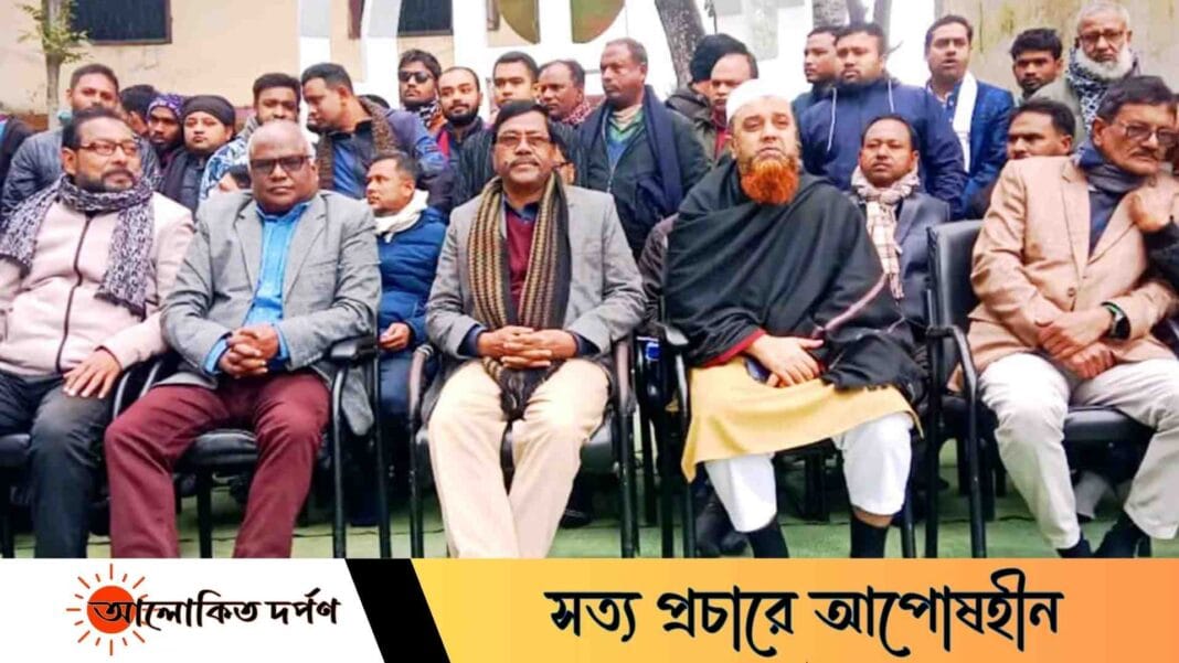 তিস্তা মহাপরিকল্পনা বাস্তবায়ন দাবিতে কুড়িগ্রামে সমাবেশ