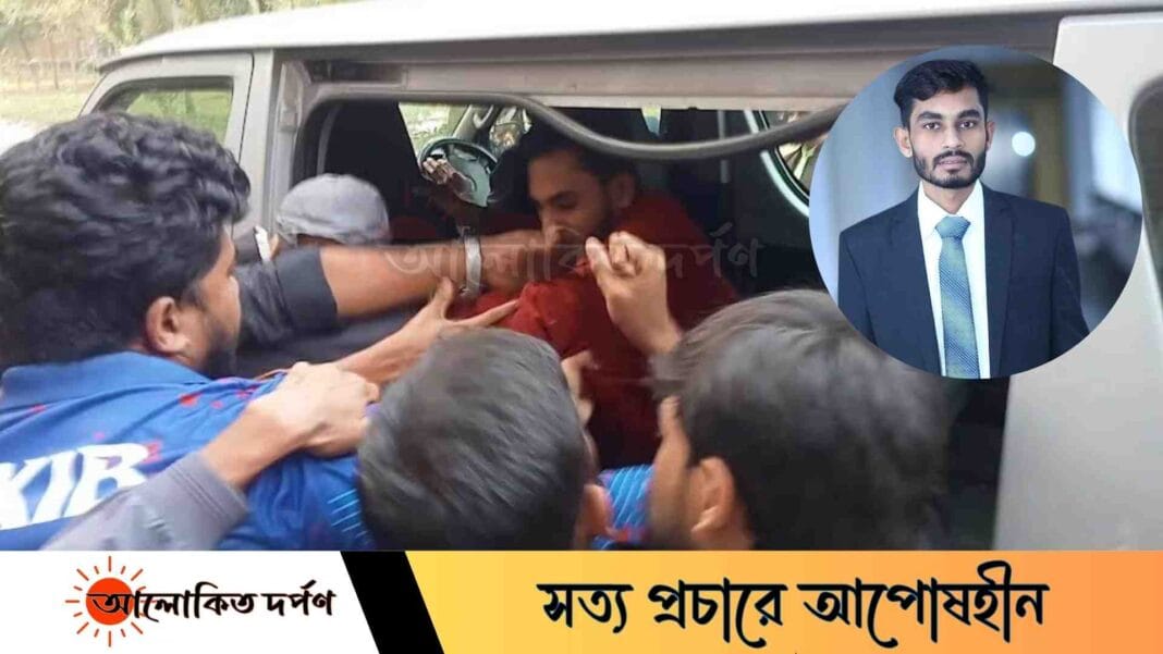 পরীক্ষা দিতে এসে নিষিদ্ধ সংগঠনের ছাত্রলীগ নেতা আটক পরীক্ষা দিতে এসে নিষিদ্ধ সংগঠনের ছাত্রলীগ নেতা আটক