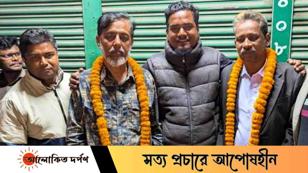 রাজবাড়ী প্রেসক্লাবের সভাপতি কুদ্দুস বাবু, সম্পাদক হিরণ