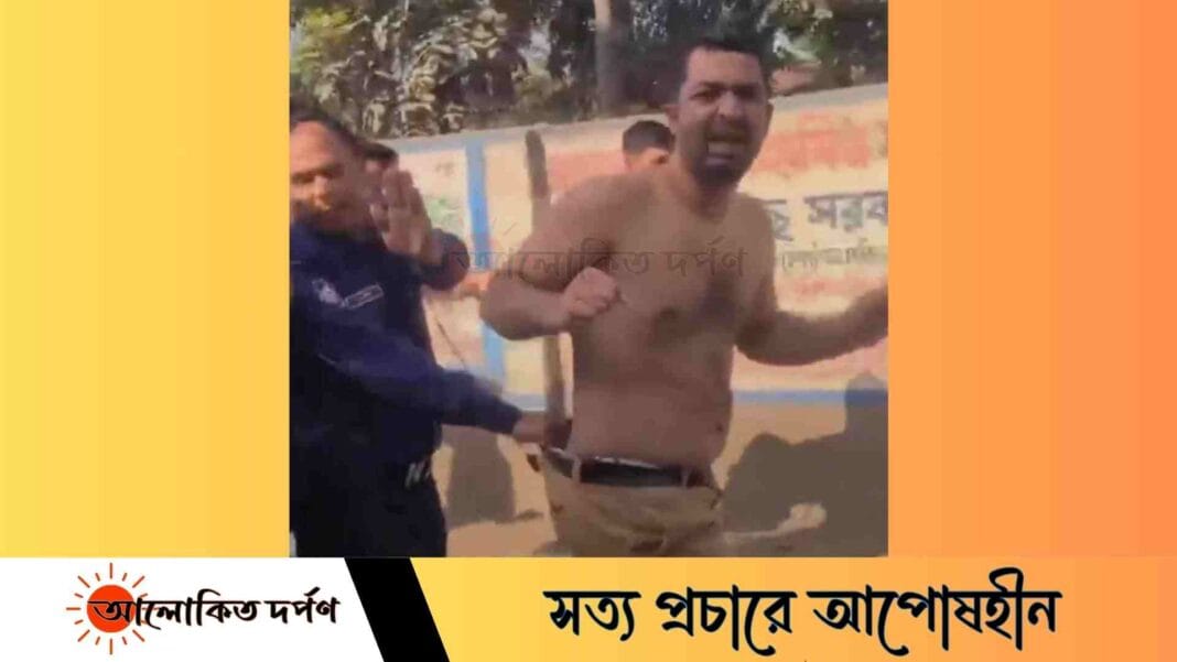 নিষিদ্ধ সংগঠন ছাত্রলীগের সাবেক আহ্বায়ক মাহমুদুর রহমান মাসুমকে পুলিশে সোপর্দ