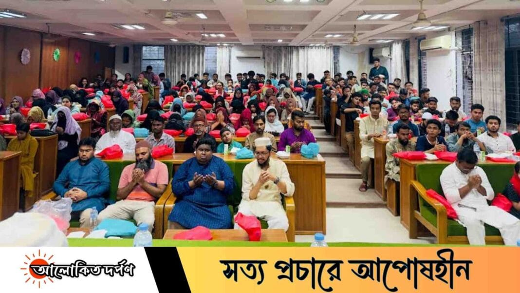 মাভাবিপ্রবিতে বিজিই বিভাগের ইফতার মাহফিল অনুষ্ঠিত