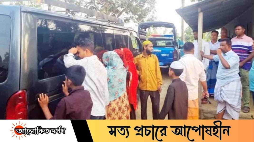 ময়মনসিংহে শালিস বৈঠকের জেরে বাবা-ছেলেকে কুপিয়ে হত্যা, আটক ৩