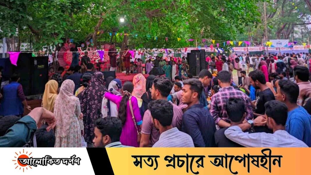 হালখাতার আমেজে ইবিতে ‘বৈশাখীয়ানা উৎসব’ শুরু