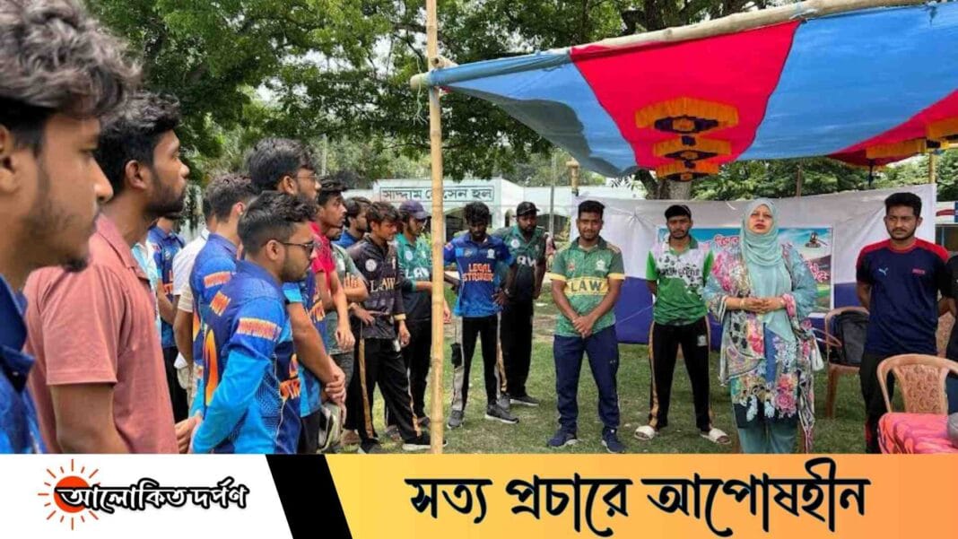 ইবিতে আইন বিভাগের আন্তঃসেশন ক্রিকেট টুর্নামেন্ট শুরু ইবিতে আইন বিভাগের আন্তঃসেশন ক্রিকেট টুর্নামেন্ট শুরু