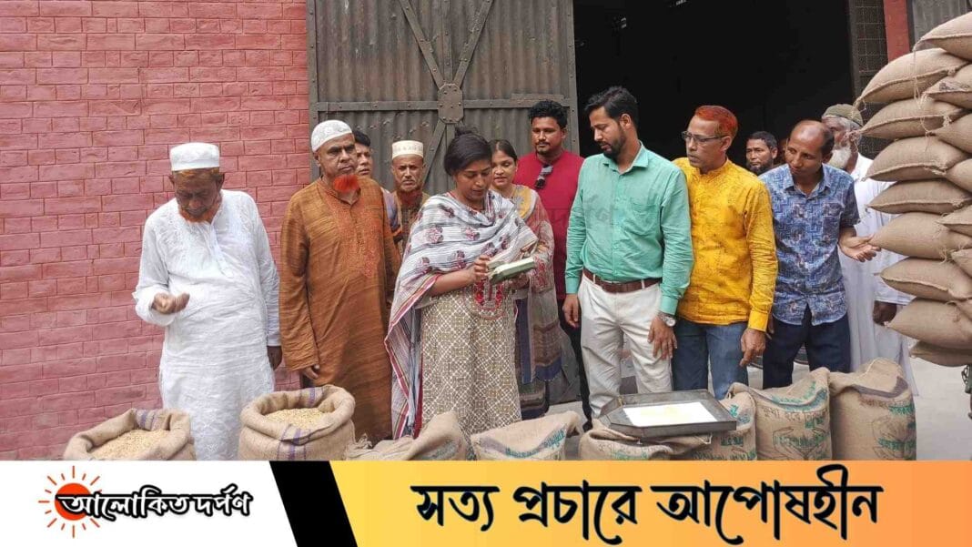 নালিতাবাড়ীতে বোরো মৌসুমে ধান-চাল সংগ্রহের অভিযান শুরু