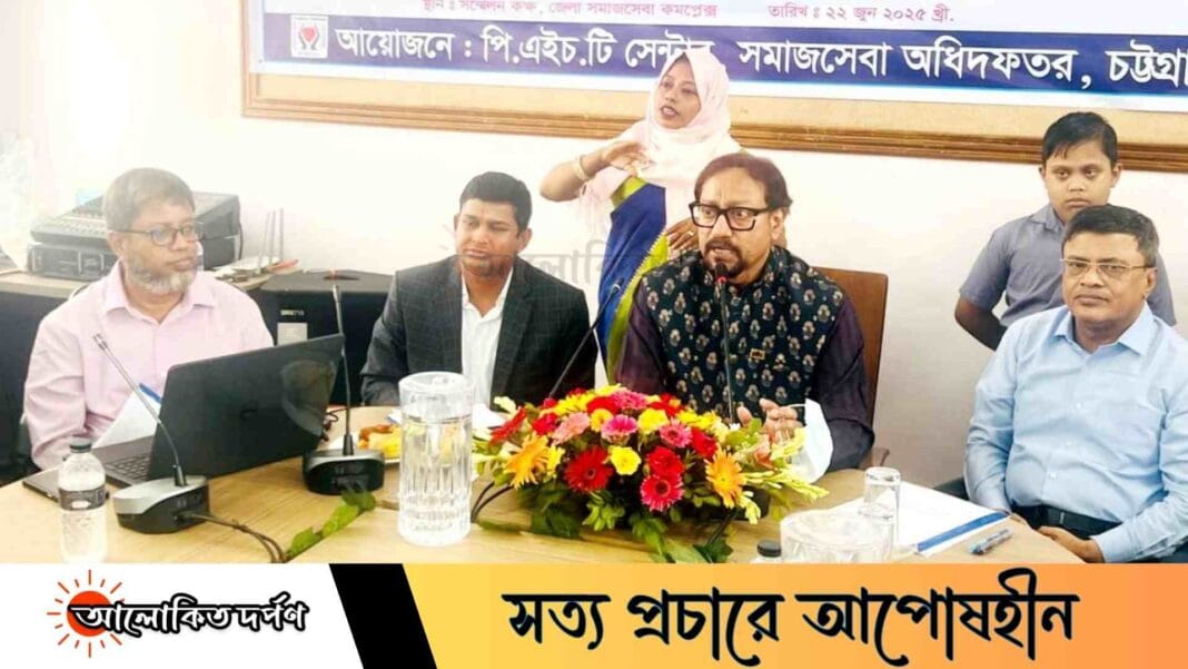 প্রতিবন্ধীদের বাদ দিয়ে উন্নয়ন সম্ভব নয়: চসিক মেয়র ডা. শাহাদাত প্রতিবন্ধীদের বাদ দিয়ে উন্নয়ন সম্ভব নয়: চসিক মেয়র ডা. শাহাদাত