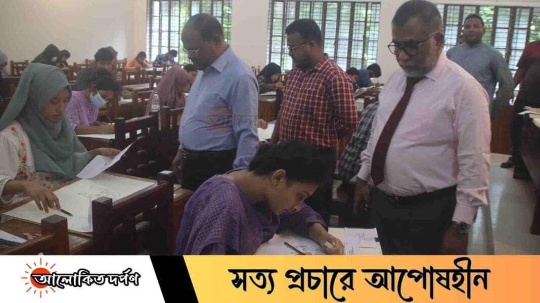 ইবির চারুকলা বিভাগের ব্যবহারিক পরীক্ষা সুষ্ঠুভাবে সম্পন্ন