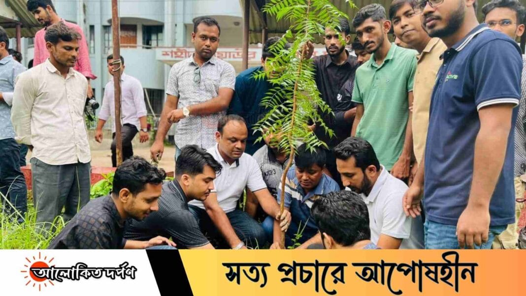 জুলাই শহিদদের স্মরণে ইবি ছাত্রদলের ৫০০ বৃক্ষরোপণ কর্মসূচি শুরু জুলাই শহিদদের স্মরণে ইবি ছাত্রদলের ৫০০ বৃক্ষরোপণ কর্মসূচি শুরু