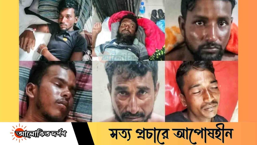 গভীর বঙ্গোপসাগরে ছয়দিন ভেসে থাকা ১০ জেলে জীবিত উদ্ধার, নিখোঁজ ৫